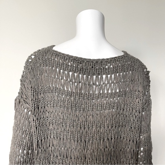 VINCE Open Weave Knit Sweater - Picture 6 of 9